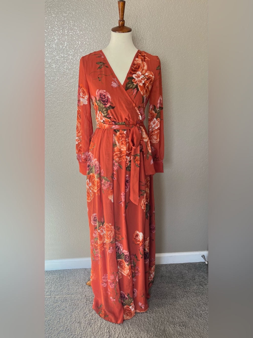 Baltic Born Orange Dress Small